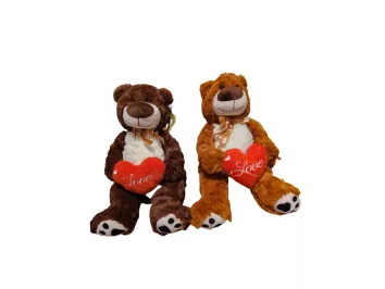 oso con corazon