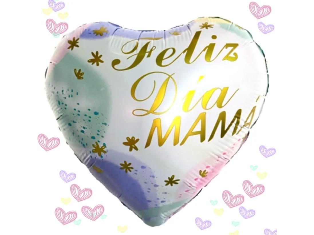 Globo 10" Feliz día mamá