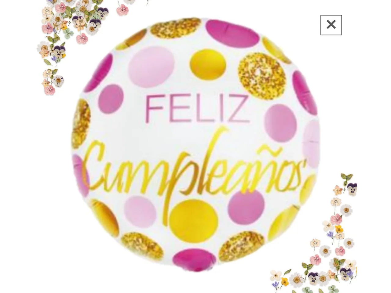 Globo 10" Feliz cumple