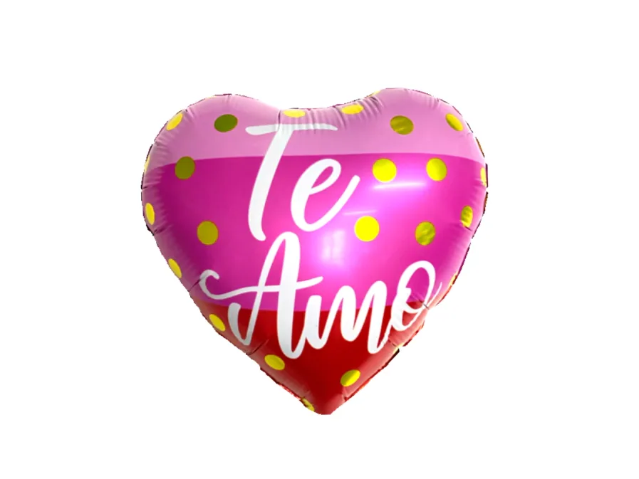 Globo 10" Te amo rosado